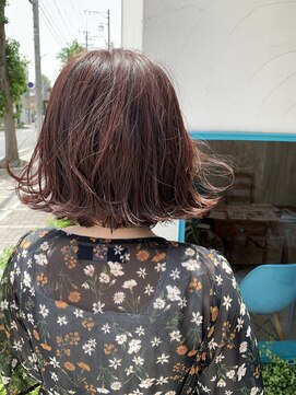 アトリエコパン(atelier copan) 可愛いピンクボブ