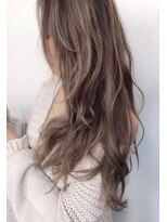 ラル 立川(lar)&nbsp;マーメイドバレイヤージュ_オリーブベージュレイヤーカット