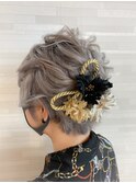 ヘアアレンジ☆ショートヘア☆日高