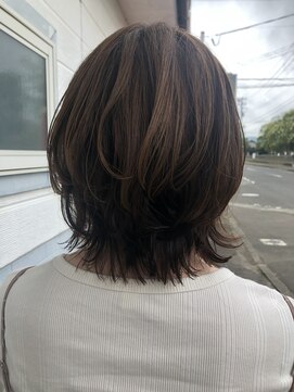 ヘアー バイ ミーズ(hair by Mii’s) ウルフボブ