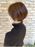 【星野】オリーブベージュ×ショートボブ☆