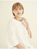 ボブ/カーキグレージュ/マッシュショート/大人かわいい[新宿駅]