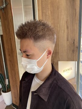 アヴァンス 天王寺店(AVANCE.) MEN'S HAIR ブリーチ×ミルクティベージュ
