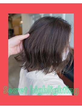 フィッツコア(FITS CORE) シークレッドハイライト・オリーブグレージュ・ボブ