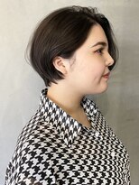 イデア(idea) 【かきあげショート×丸みショート】ヘアスナップ・山下