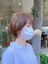 ヘアーズ 本店(HAIRZ)&nbsp;《HAIRZ》平田☆軽めが可愛いショートボブ