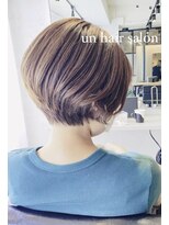 アン たまプラーザ(un) 骨格補正ショートボブ【たまプラーザ髪質改善オージュアサロン】