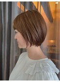丸みショートスタイル