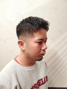 イナバ(Hair Life INABA) ナチュラルアイロンフェードスタイル