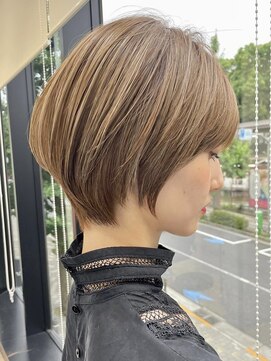 プルーヴ 秋葉原(prove) 30代40代大人女性/前髪ありショートボブ/ショートヘア/髪質改善