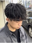 緩め波巻きスパイラル