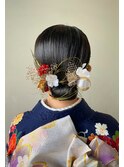 成人式 × 振袖ヘア