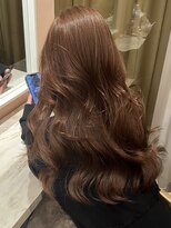 ユニ 原宿(uni)&nbsp;韓国ヘア/チョコブラウンベージュ/レイヤーカット