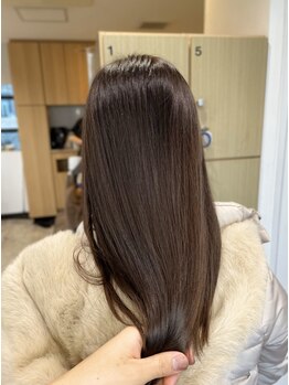 ヘアーラボ ノッシュ 唐人町店(Hair Labo Nosh)の写真/【髪質改善】カラー&パーマ時にTRを7回以上導入!低価格×高技術でキレイが叶う!ブリーチ・ハイライトにも◎