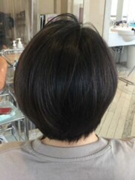 アシャベース 芦屋(asha VaSE) 20代30代40代◆夏ヘア/ふんわり愛されショートボブ/丸みボブ