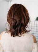 大人ミディアムレイヤー20代/30代/40代/庭瀬