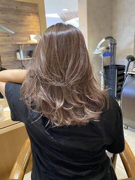 ジールサロン 阿見店(ZEAL SALON) ミディアムレイヤー