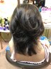 【おしゃれコース】カット＋パーマ＋頭皮洗浄