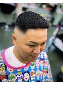 濡れパンスキンフェードスタイル