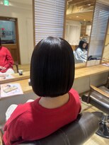 エイト新宿店(EIGHT shinjuku) 切りっぱなしボブ