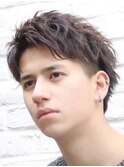ツーブロックマッシュショートレイヤースパイキーショートヘア◎
