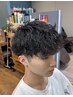 【井坂指名専用】カット＋波巻きパーマ￥16000～
