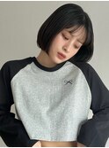 巻きすぎないタンバルモリがかわいい/シースルーバング