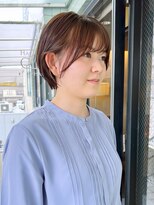 ハピネス 河原町店(Happiness) 丸みショート　前髪ありショート　京都美容室　進詩織
