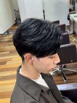 イエローコーン 金沢文庫店(YELLOW CORN) センターパート/センター分け/マッシュ/ニュアンスパーマ