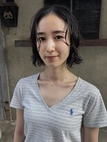 エヴリンアンドペイジ(Evelyn&paige)&nbsp;ニュアンスボブ/くせ毛風【神戸元町/水原】