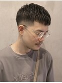 スペインカール/スパイキーショート/フェザーパーマ/人形町y