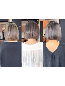 明るく白髪を染めたい方、モチにこだわる方に…トレンドの『白髪ぼかしハイライト』がおすすめ◎[千葉］