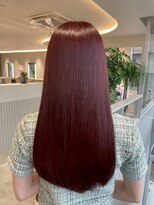 ビビバイベル(BiVi by BHEL)&nbsp;桑名ロングレイヤーカットハッシュカット透明感カラー重めロング