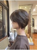 大人の丸みショート