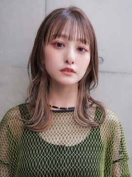 ギークス(GEEKS) 【GEEKS渋谷】ハッシュカット/ワンブリーチ/インナーカラー/小顔