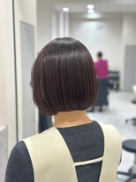 エレノア アネックス銀座(Eleanor)&nbsp;艶ラベンダー×ボブ