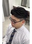 men's/メンズ/スパイキーショート/フェード/スペインカール