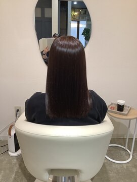 シプ 丸亀(sip) ミディアムレイヤー　ダークグラウン　セミロングレイヤー