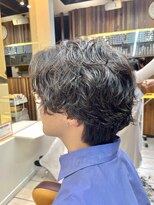 クオリス 上板橋店(QUALIS)&nbsp;◎大人センターパート×ルーズスパイラルパーマでビジネスもOK