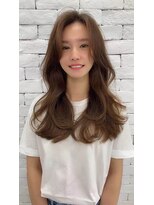 リコヘアー(LiCO HAIR) 那覇/イメチェン/ピンクベージュ/アンブレラカラー/前髪