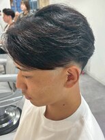 ナム 錦糸町(NAM)&nbsp;MEN’S/リバースセンターパート/ニュアンスパーマ/錦糸町