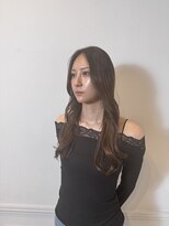 ヘアサロン エン(hair salon en.)&nbsp;韓国巻きフォギーベージュ