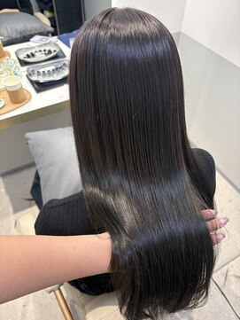 デュノヘアー 神戸三宮店(DUNO hair) 暗髪×バイカルテで最強艶髪