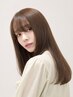縮毛矯正☆カット+縮毛矯正+トリートメント+炭酸泉★ ¥22220→¥19800
