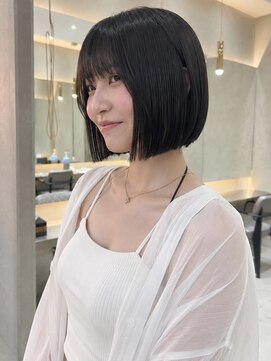 ロンド 表参道店(Lond) ダークパープル/髪質改善/縮毛矯正/オリーブベージュ/渋谷