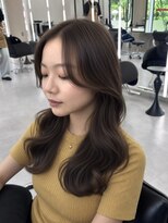 アルドーレフィエロ シンサイバシ(Ardore fiero shinsaibashi) オリーブブラウン☆ナチュラルレイヤーパーマ20代30代40代
