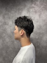 スピン 本八幡(SPIN) MEN’S HAIR/サーフカール/刈り上げセンターパート/本八幡