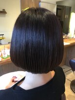 ネオリーブニコ 大井町店(Neolive Nico)&nbsp;【neolivenico 大井町店】まとまるボブ　ダークラベンダーグレー