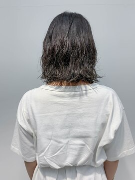 テトヘアー(teto hair) bob(チョコレートブラウン、パーマ、くびれミディ)