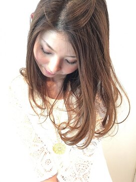 ハーフ(HALF) モテ髪サラツヤロング